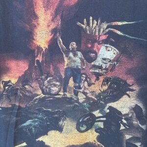 Adult Swim Aqua Teen Hunger Force Promo T-Shirt Vintage Y2K, Size Large